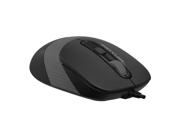 Миша A4Tech FM10S Grey/Black USB