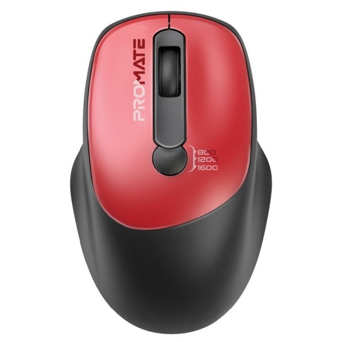 Миша бездротова Promate UniGlide Red