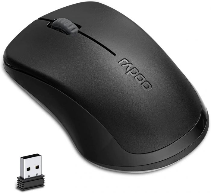 Миша бездротова Rapoo 1620 Black