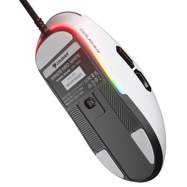 Мишка Cougar Minos Neo White