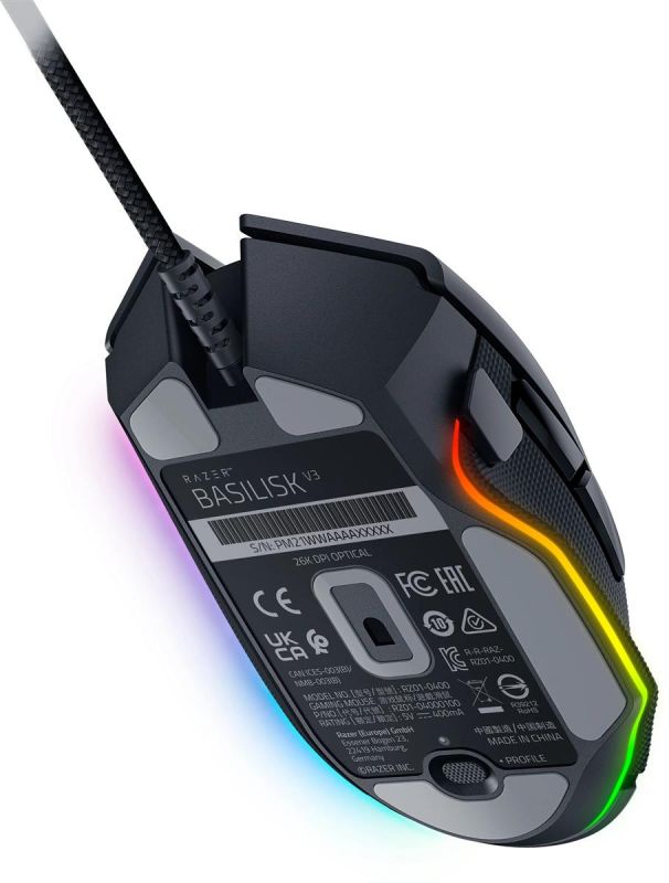 Миша Razer Basilisk V3 Black (RZ01-04000100-R3M1)