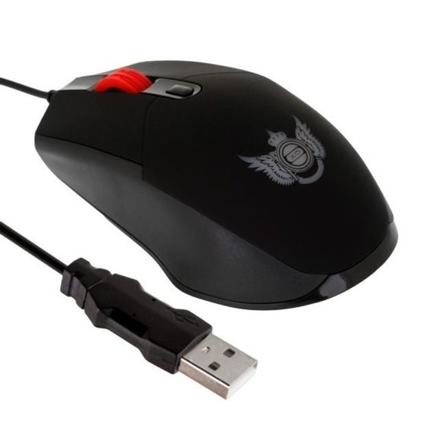 Миша XO M1 RGB Black (XO-M1-BK)