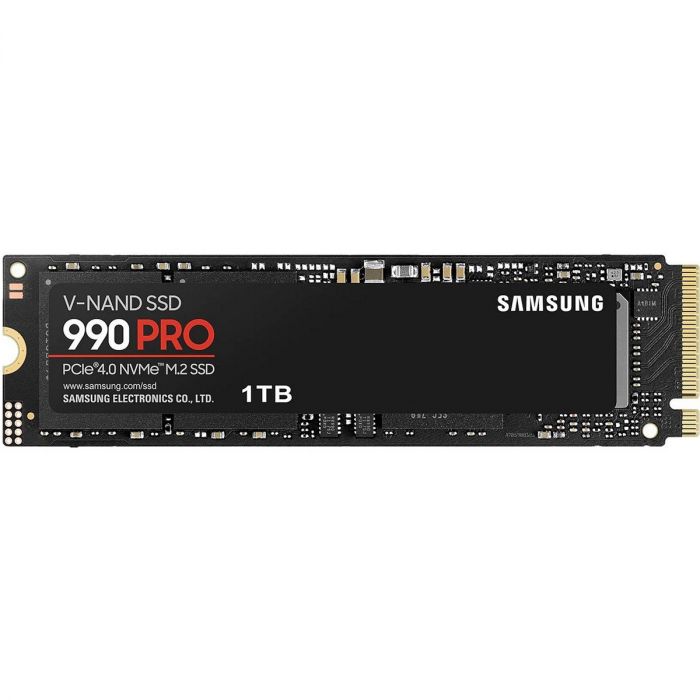 Накопичувач SSD  1ТB Samsung 990 PRO M.2 2280 PCIe 4.0 x4 NVMe V-NAND MLC (MZ-V9P1T0BW)