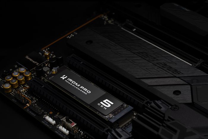 Накочувач SSD 1TB Goodram IRDM Pro Gen5 M.2 2280 PCIe 5.0 x4 3D TLC (IRP-SSDPR-P54S-1K0-80)