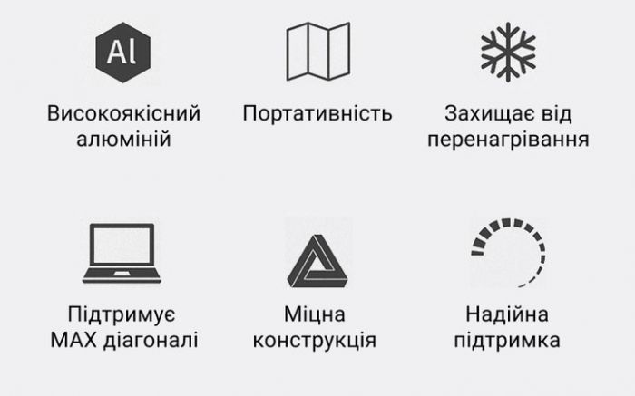 Підставка для ноутбука OfficePro LS111B