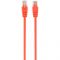 Патч-корд FTP Cablexpert (PP22-0.5M/O) cat.5Е, литий, 50u штекер із засувкою, 0.5м, помаранчевий