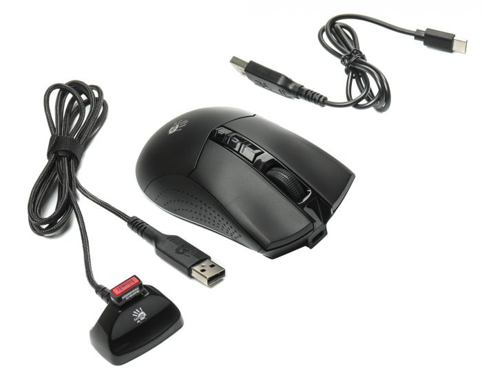 Миша бездротова A4Tech Bloody R90 Plus Black