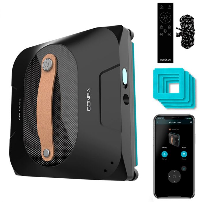 Робот-пилосос Cecotec Conga WinDroid 1390 Double Spray Connected (A01_EU01_100141)