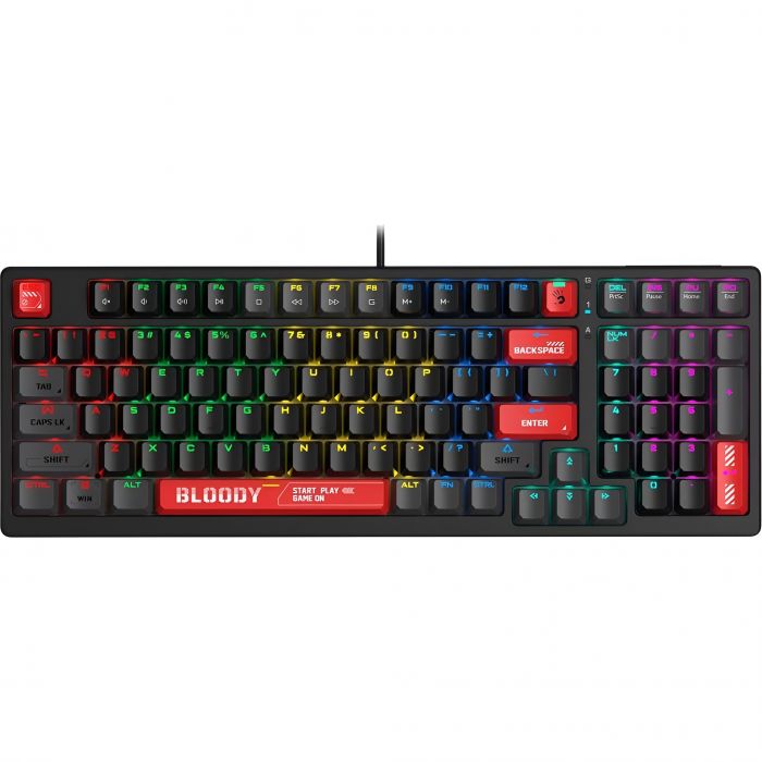 Клавіатура A4Tech S98 Bloody Red