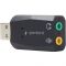 Звукова карта Gembird SC-USB2.0-01 Black