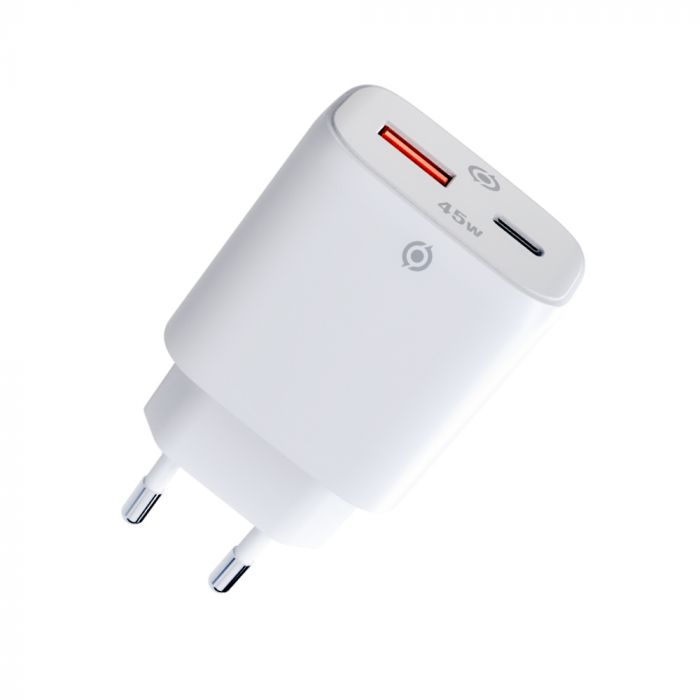 Мережевий зарядний пристрій Piko TC-PD452 (1USB-Cx3A, 1USBx3A) 45W White (1283126597787)
