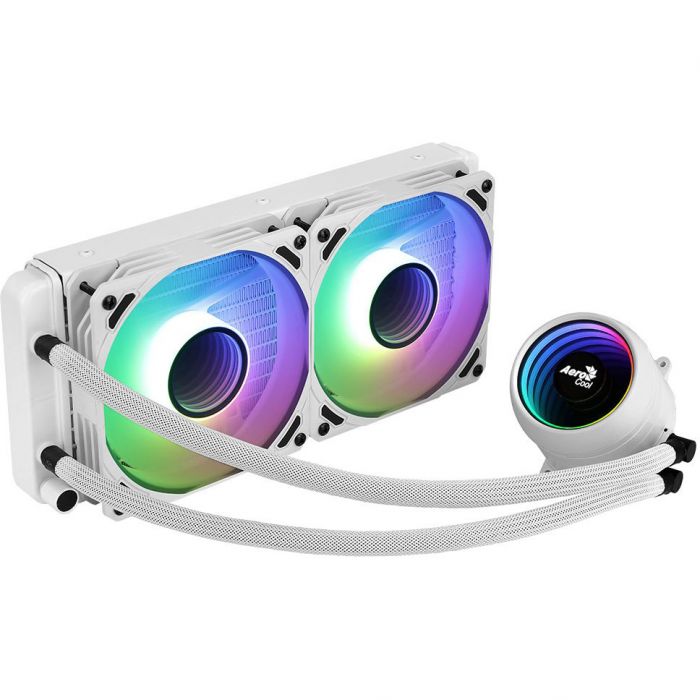 Система водяного охолодження AeroCool Mirage L240 WH (ACLA-MR24127.73)