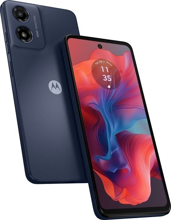 Смартфон Motorola Moto G04s 4/128GB Concord Black (PB360041UA)