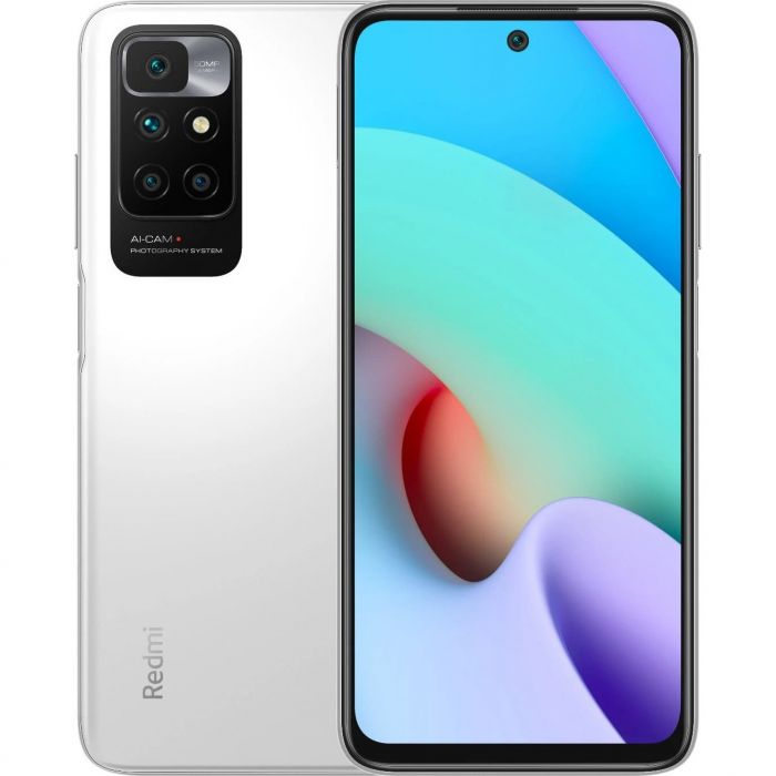 Смартфон Xiaomi Redmi 10 4/128GB Dual Sim Pebble White_EU_