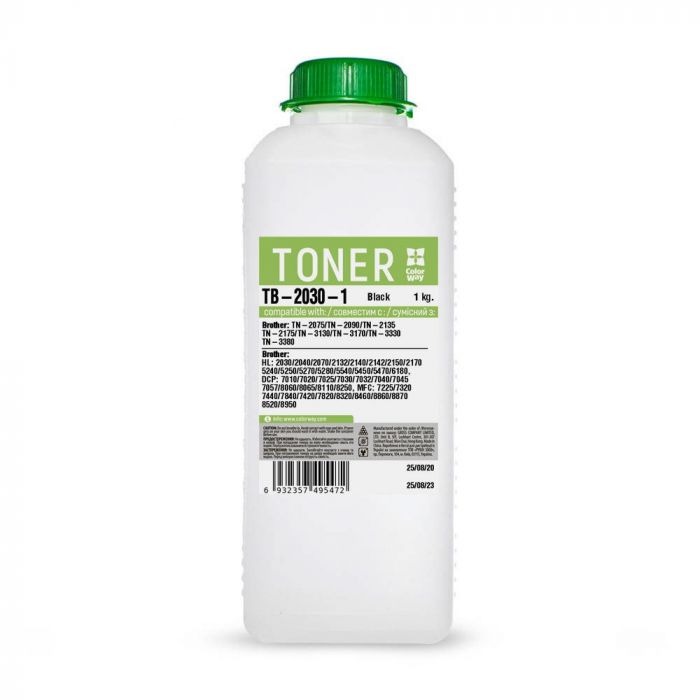 Тонер CW (TB-2030-1) BROTHER HL-2040/2070, 1000 г