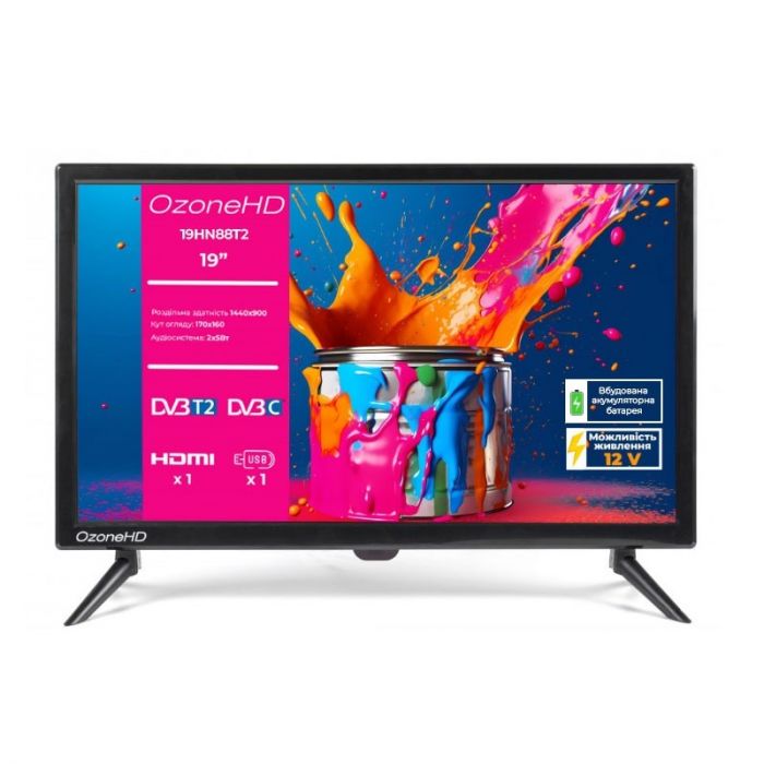 Телевiзор OzoneHD 19HN88T2