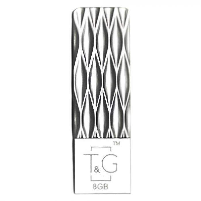 Флеш-накопичувач USB 8GB T&G 103 Metal Series Silver (TG103-8G)