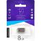 Флеш-накопичувач USB 8GB T&G 106 Metal Series Silver (TG106-8G)