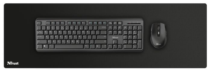 Ігрова поверхня Trust Mouse Pad XXL Black (24194)