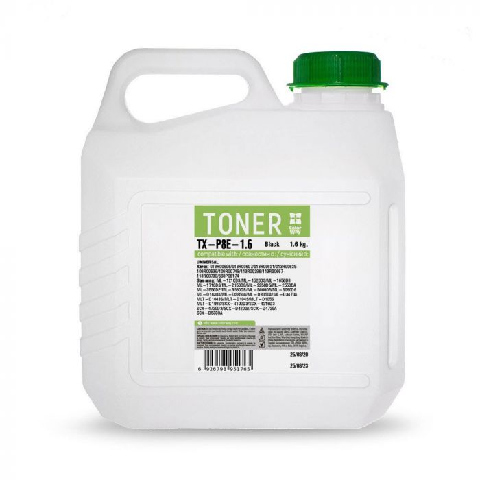 Тонер ColorWay (TX-P8E-1.6) Xerox P8E 1.6кг