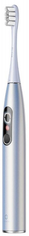 Розумна зубна електрощітка Oclean X Pro Digital Set Electric Toothbrush Glamour Silver (6970810552584)