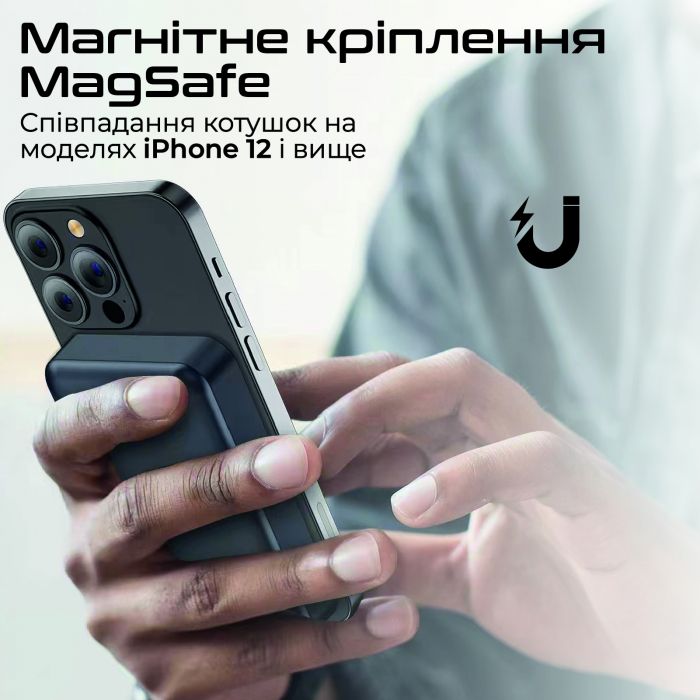 Універсальна мобільна батарея Promate LucidPack-10 10000mAh 20W Black