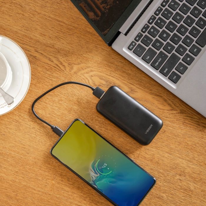 Універсальна мобільна батарея Veger S10 10000mAh, 20W Black (6970453554174)