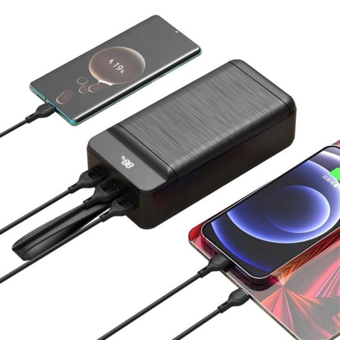 Універсальна мобільна батарея XO PR157 40000mAh Black (PR157.black)