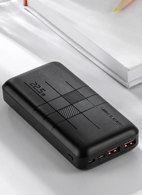 Універсальна мобільна батарея XO PR187 10000mAh 22.5W Black