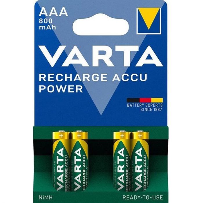 Акумулятор Varta Recharge Accu AAA/HR03 Ni-MH 800 mAh BL 4шт