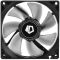 Вентилятор ID-Cooling NO-9225-SD, 92x92x25мм, 3-pin, чорний