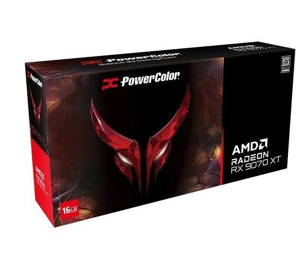 Відеокарта AMD Radeon RX 9070 XT 16GB GDDR6 Red Devil PowerColor (RX9070XT 16G-E/OC)
