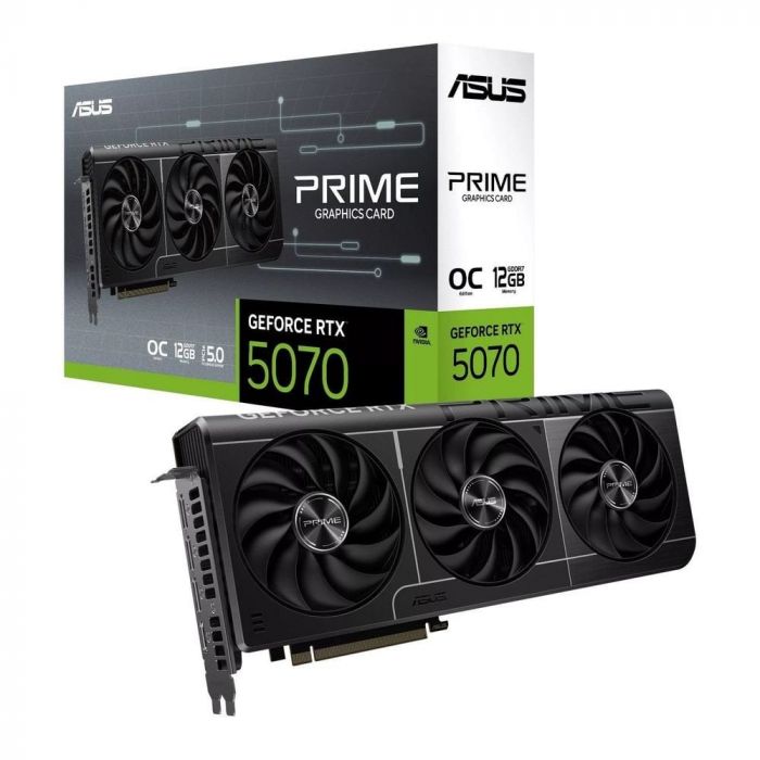 Відеокарта GF RTX 5070 12GB GDDR7 Prime OC Asus (PRIME-RTX5070-O12G)