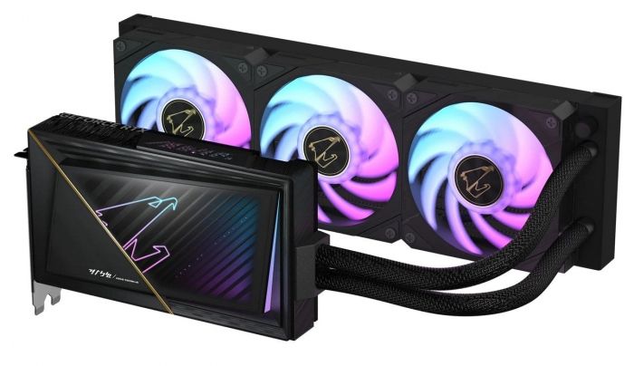 Відеокарта GF RTX 5080 16GB GDDR7 Aorus Xtreme Waterforce Gigabyte (GV-N5080AORUSX W-16GD)