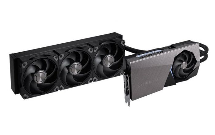 Відеокарта GF RTX 5080 16GB GDDR7 Suprim Liquid SOC MSI (GeForce RTX 5080 16G SUPRIM LIQUID SOC)