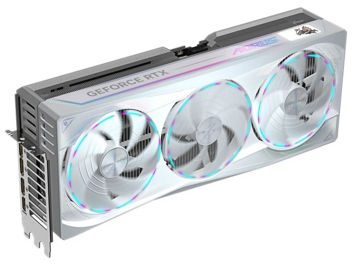 Відеокарта GF RTX 5090 32GB GDDR7 Aorus Master Ice Gigabyte (GV-N5090AORUSM ICE-32GD)