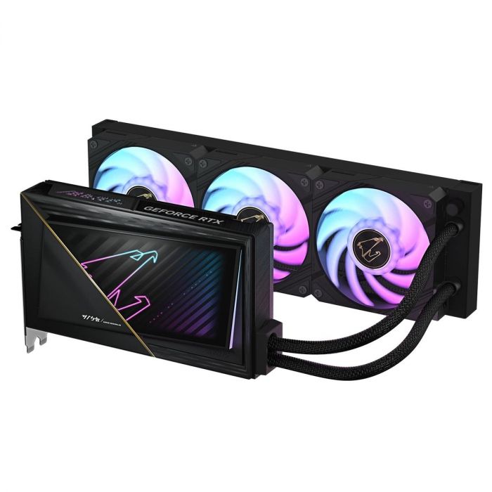 Відеокарта GF RTX 5090 32GB GDDR7 Aorus Xtreme Waterforce Gigabyte (GV-N5090AORUSX W-32GD)
