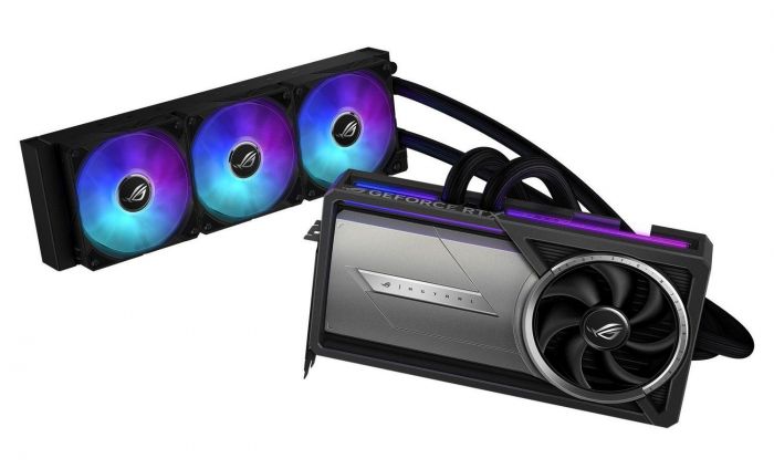 Відеокарта GF RTX 5090 32GB GDDR7 ROG Astral LC Gaming OC Asus (ROG-ASTRAL-LC-RTX5090-O32G-GAMING)