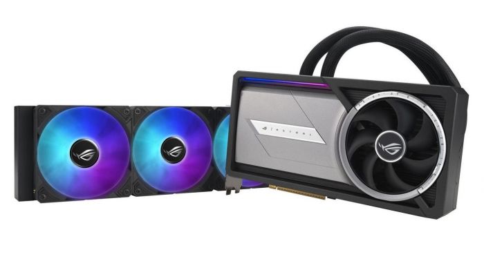 Відеокарта GF RTX 5090 32GB GDDR7 ROG Astral LC Gaming OC Asus (ROG-ASTRAL-LC-RTX5090-O32G-GAMING)