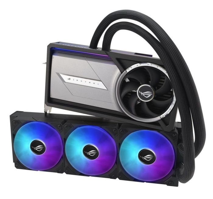 Відеокарта GF RTX 5090 32GB GDDR7 ROG Astral LC Gaming OC Asus (ROG-ASTRAL-LC-RTX5090-O32G-GAMING)