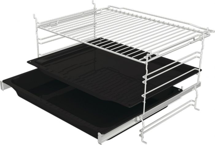 Вбудований комплект Варильна поверхня Gorenje GI6401B + Духова шафа Gorenje BOS6737E06BG 