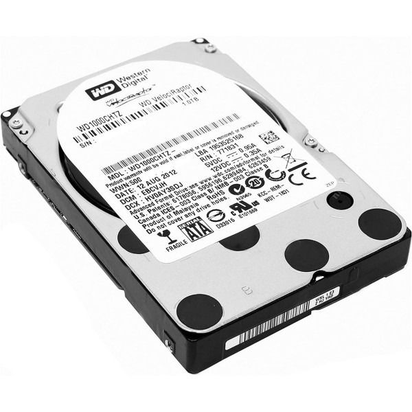 Накопичувач HDD 2.5" SATA 1.0TB WD VelociRaptor 10000rpm 64MB (WD1000CHTZ)