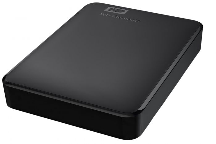 Зовнішній жорсткий диск 2.5" USB 5.0TB WD Elements Portable Black (WDBU6Y0050BBK-WESN)
