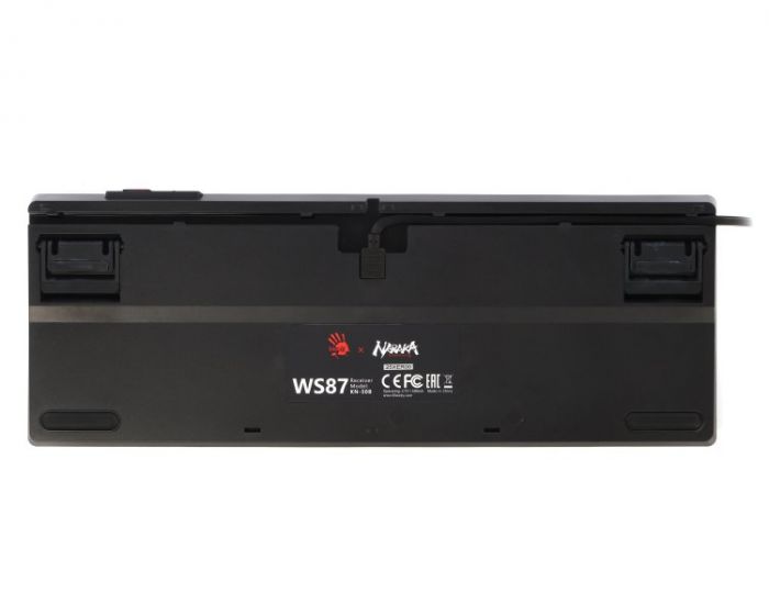 Клавіатура Bloody WS87 RGB Naraka Black