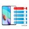 Захисне скло ACCLAB Full Glue для Xiaomi Redmi 10 Black (1283126517426)